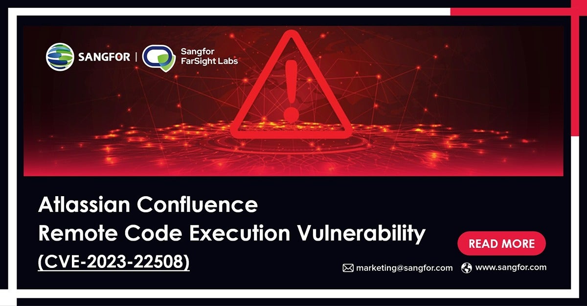 CVE-2023-22508: Atlassian Confluence Remote Code Execution Vulnerability