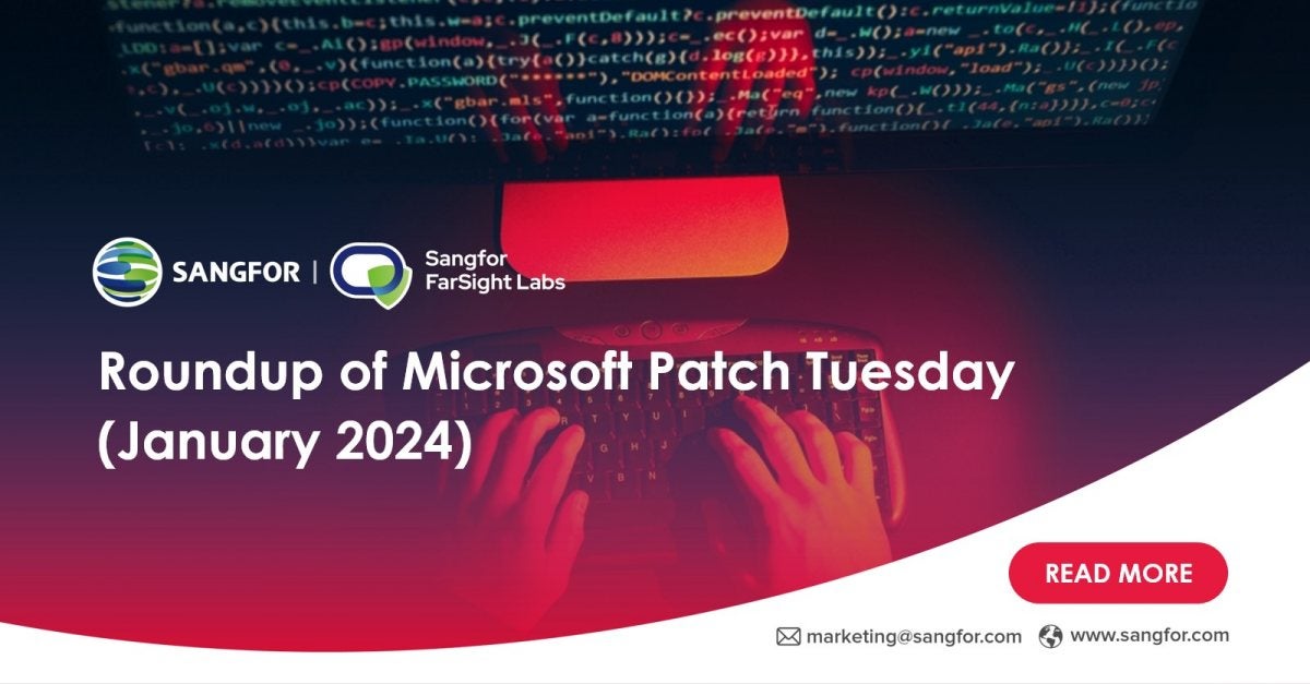 Roundup of Microsoft Patch Tuesday (January 2024)