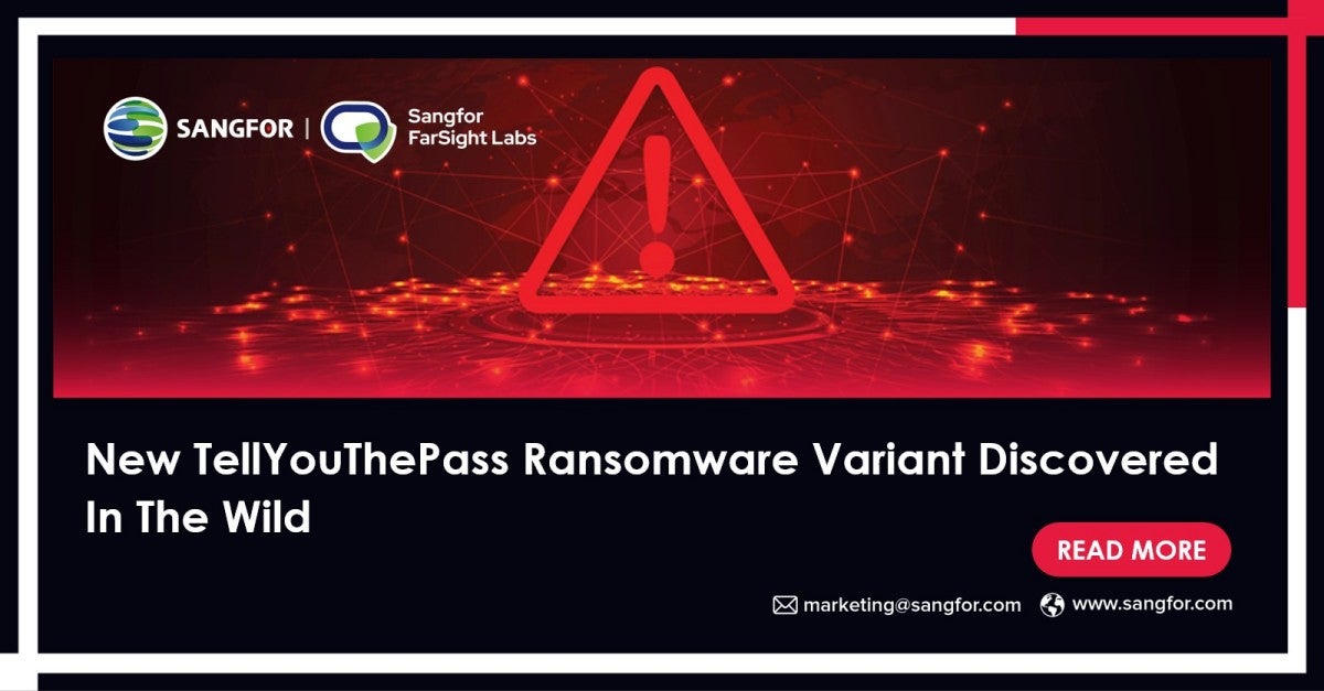 New TellYouThePass Ransomware Variant Discovered In The Wild