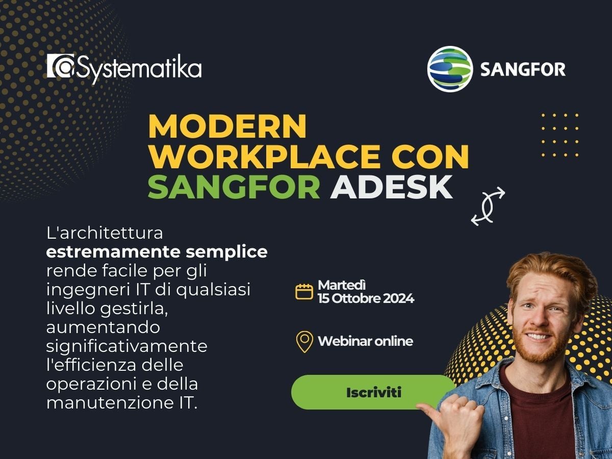 Modern workplace con Sangfor aDesk