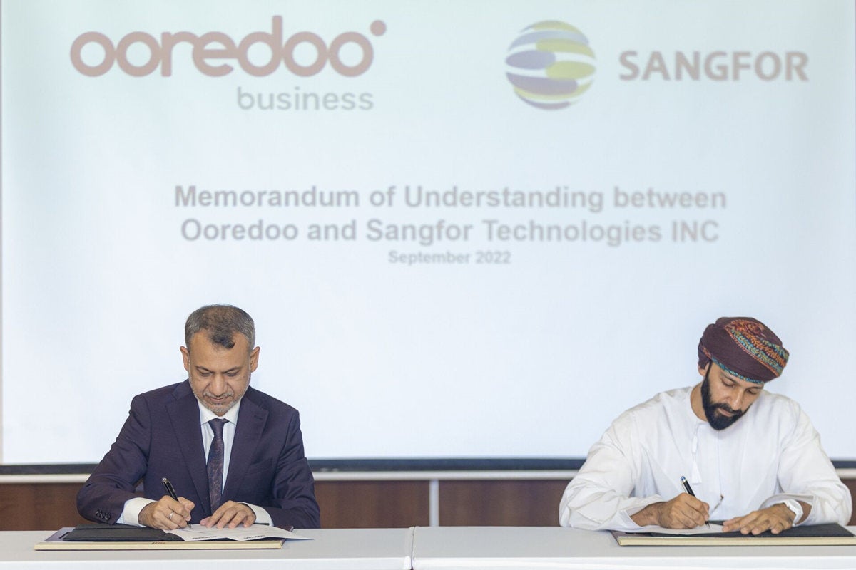Ooredoo-Sangfor Partnership 2022 image