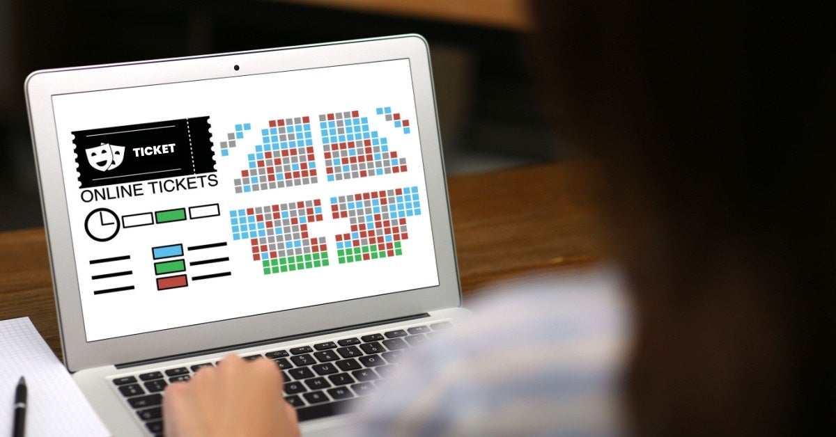 Ticketmaster Hack and online ticket buying concept