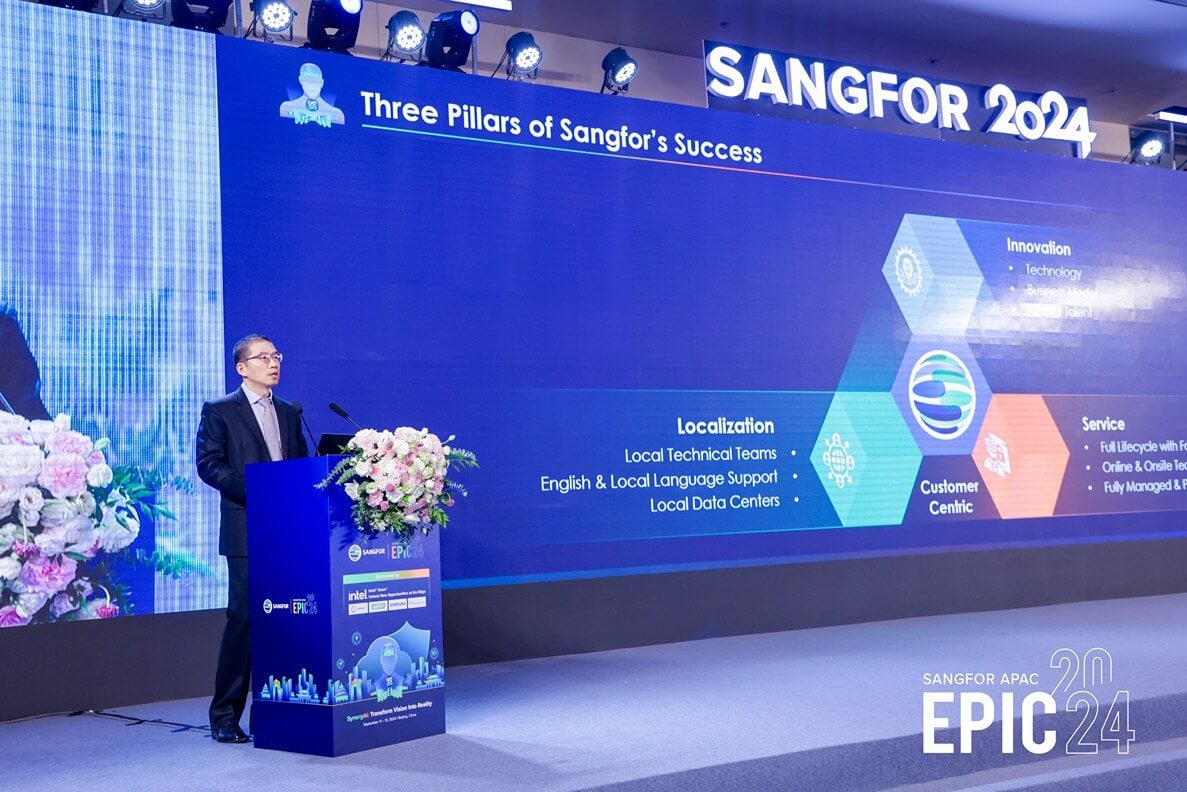 Wilson Xiong, Sangfor Co-founder and COO