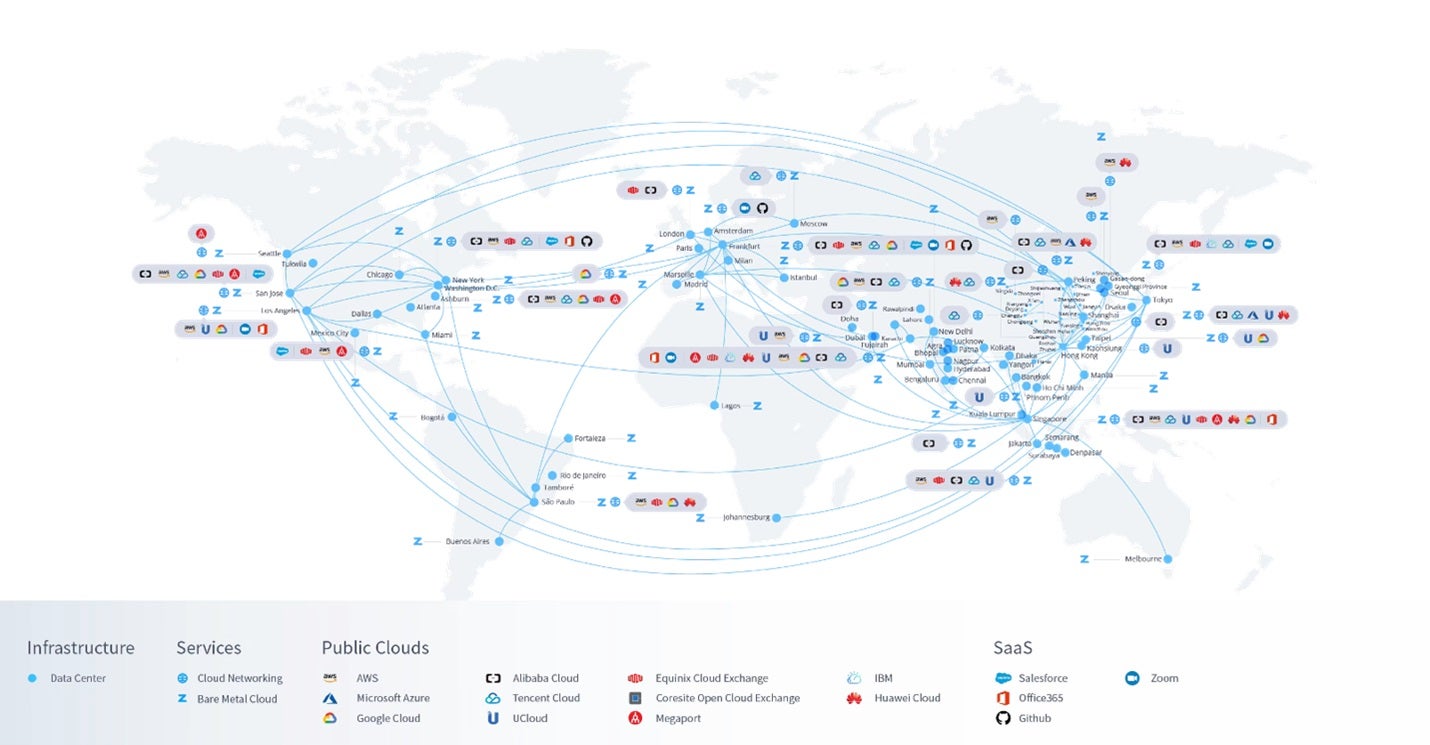 Sangfor Technologies and DYXnet Announce Strategic Partnership - sangfor footprints