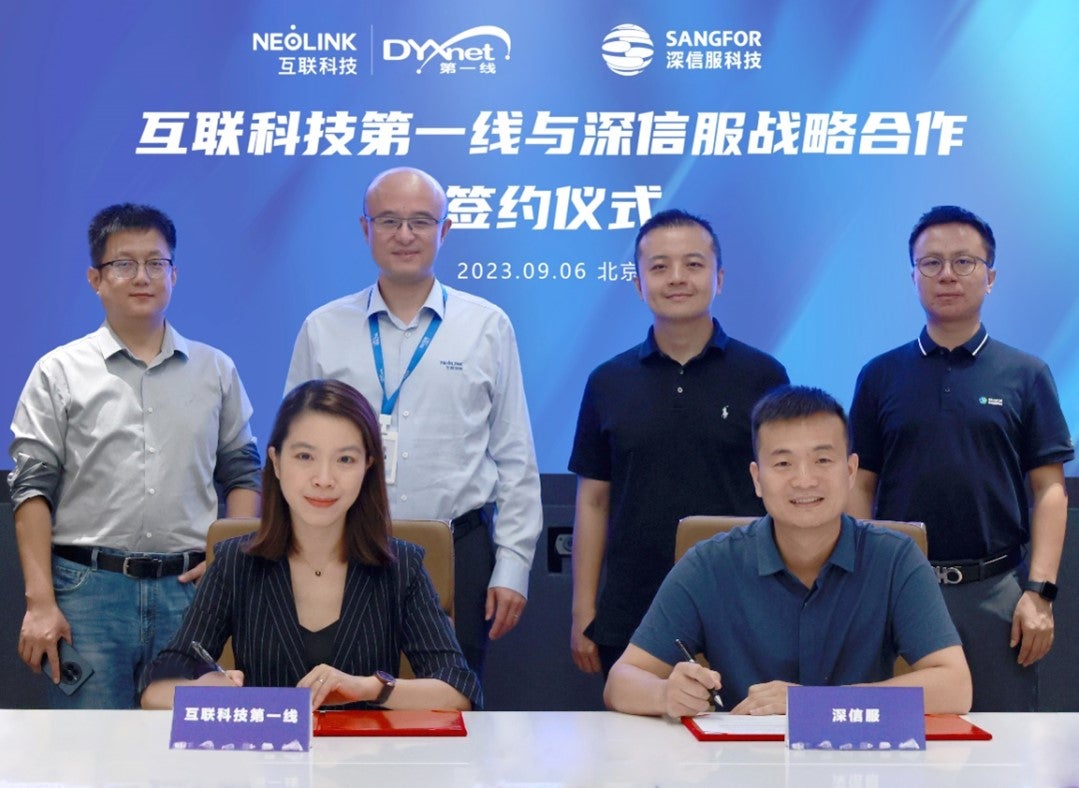 Sangfor Technologies and DYXnet Announce Strategic Partnership - Signing Ceremony