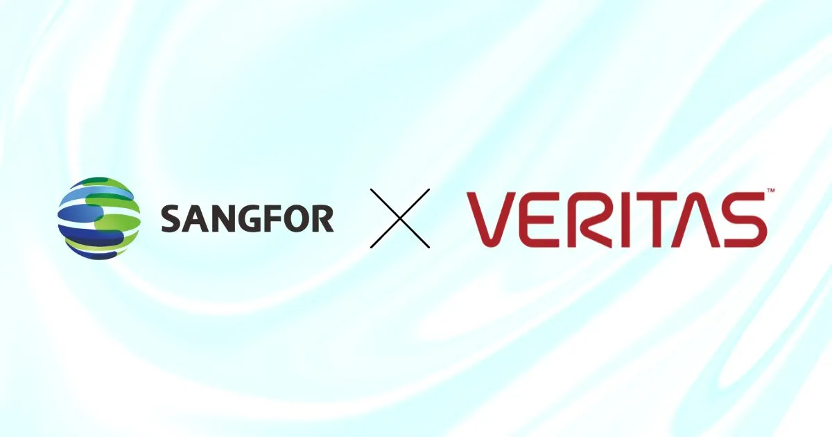 Sangfor and Veritas Enter Strategic Partnership to Strengthen Cloud Platform Data Security